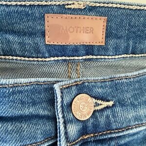MOTHER Rambler Mid rise ankle Jeans
